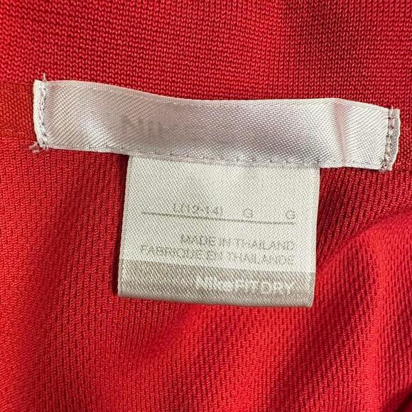 Vintage Y2K Nike Golf Fit Dry Women’s Red Polo Shirt Size Large - Picture 4 of 6